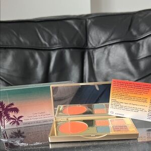 Stila Vibrant Makeup Palette with Orange and Teal